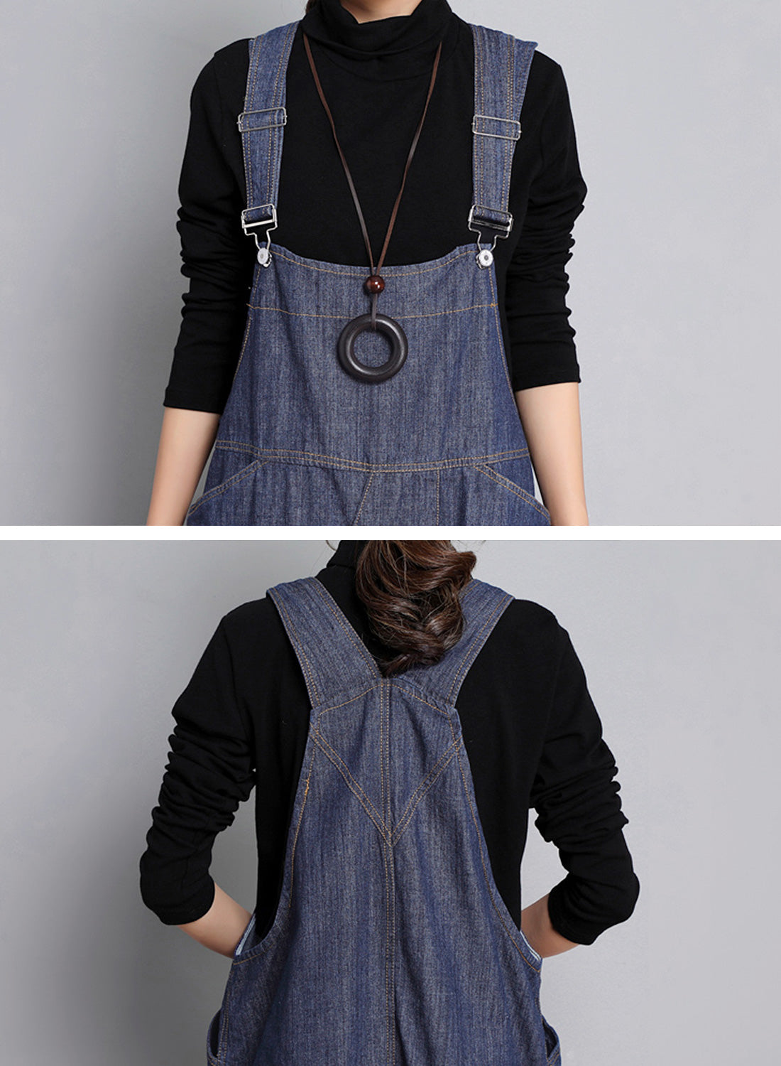 Marshall Denim Overalls Dungarees Details 1